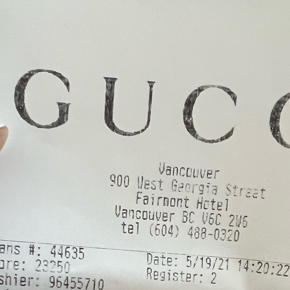 White “Gucci 1955” GG Supreme Horsebit Chain Wallet Bag - Picture 5 of 5
